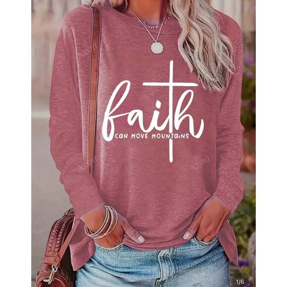 New Inawly “Faith” long sleeve M - Picture 1 of 2